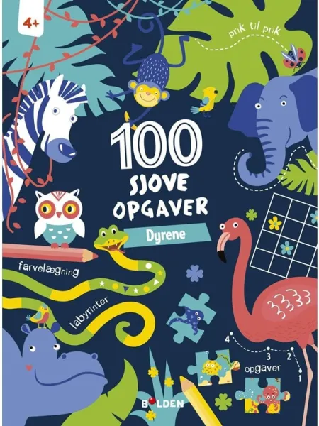 100 lustige Aufgaben: Die Tiere (ab 4 Jahren) - Hobby - Taschenbuch